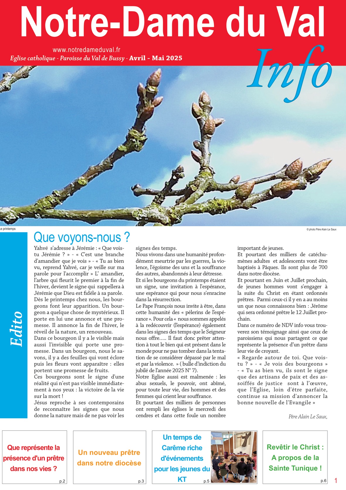 NDV info avril mai 2025 couverture