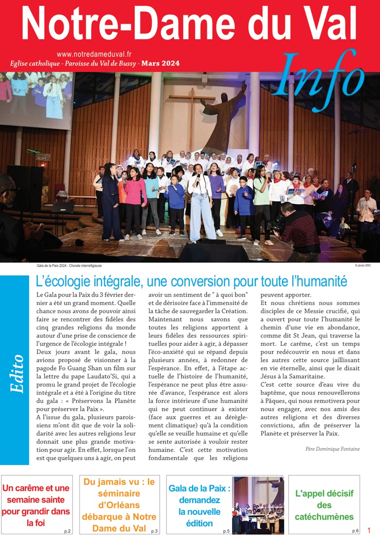 NDV info mars 2024 couverture