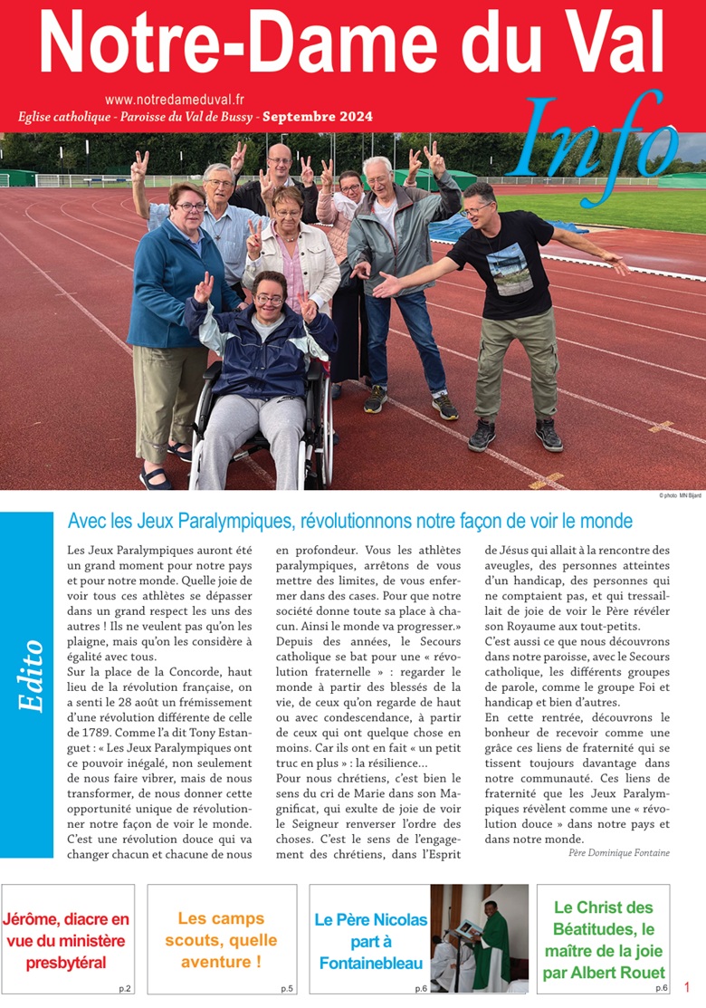 NDV info septembre 2024 couverture