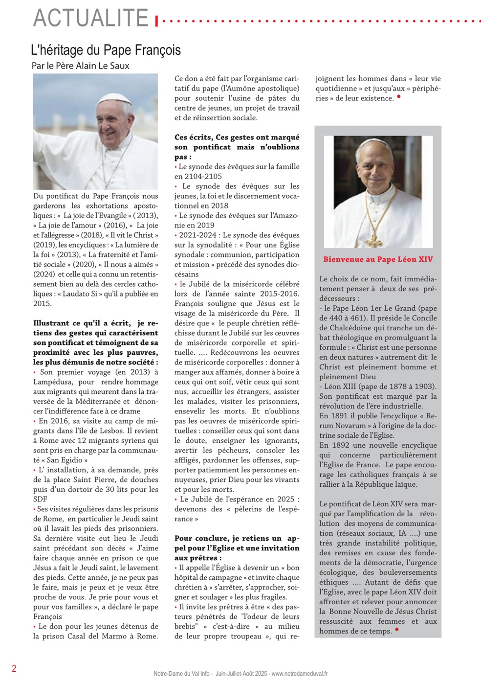 NDV info juin 2025 p2