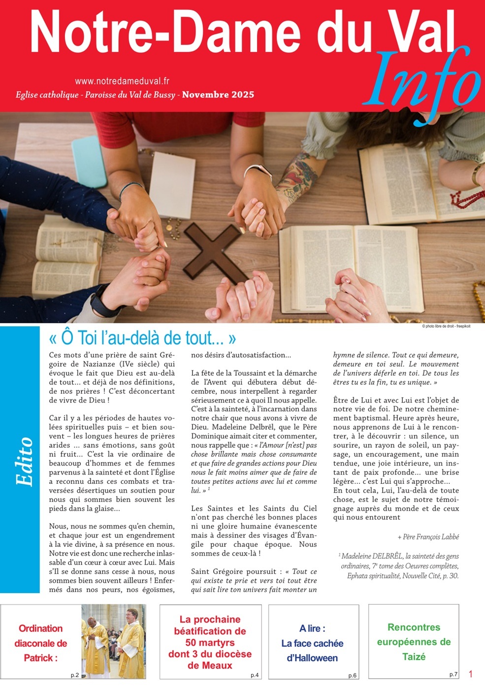 NDV info novembre 2025 p1 ter