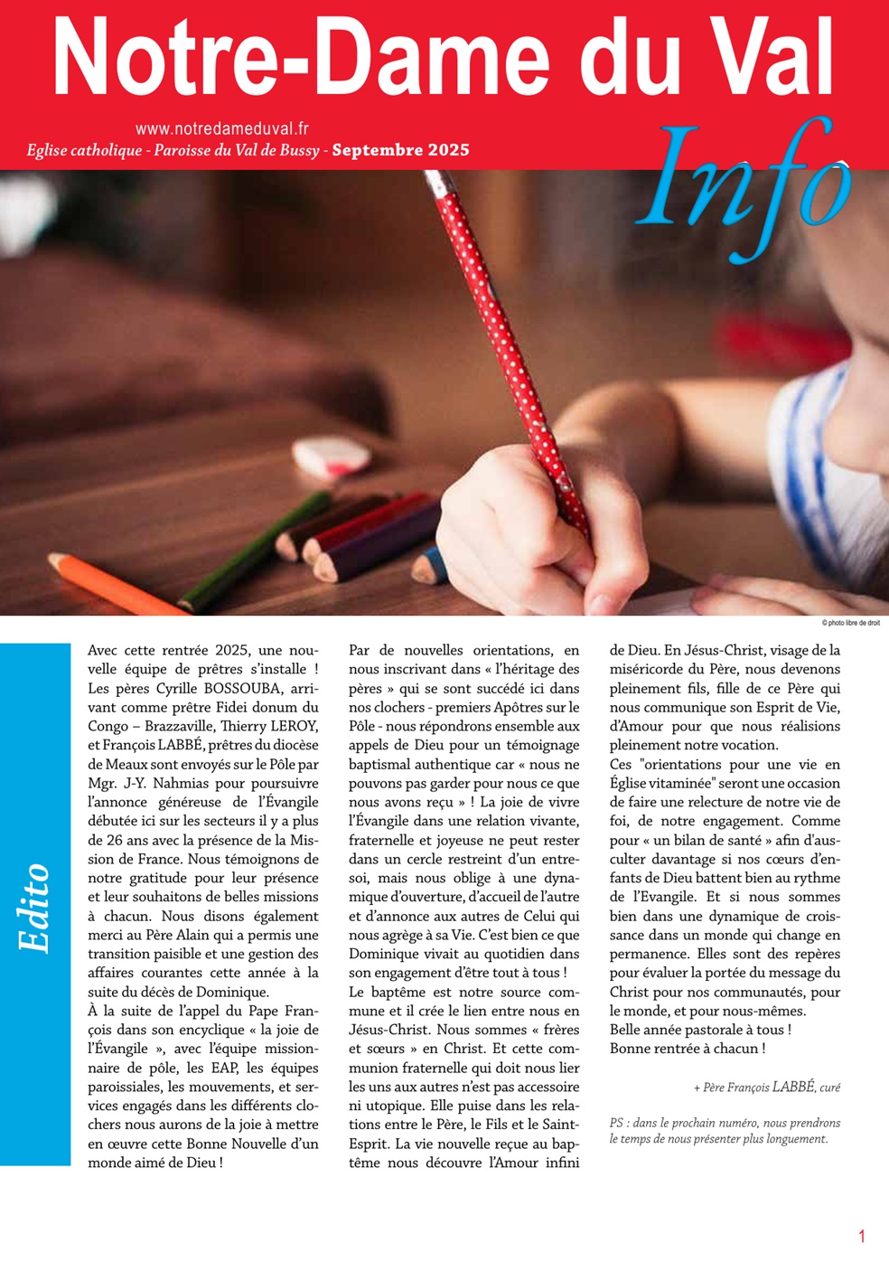 NDV info septembre 2025 p1