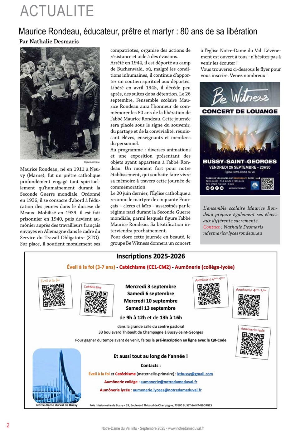NDV info septembre 2025 p2